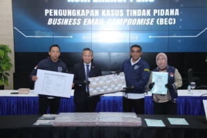 Polri Ungkap Kasus Business Email Compromise, Kerugian Perusahaan Capai USD 350 Ribu