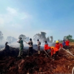 Sinergi TNI-Polri dan Pamhut Gencarkan Patroli Cegah Karhutla di Jambi