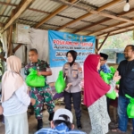 Jaga Jakarta On The Spot, Koramil 07/Pondok Aren Salurkan 50 Paket Sembako untuk Warga Parigi Lama
