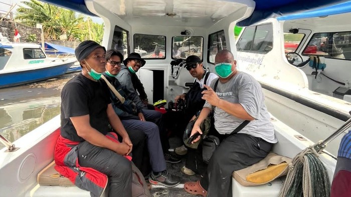 Basarnas Lampung Kerahkan Dua RIB untuk Mencari Lima Jurnalis yang Hilang Kontak Saat Hendak Meliput Gunung Anak Krakatau