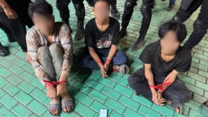 Brimob Polda Metro Tangkap Tiga Perampas HP Sopir Truk di Jakbar