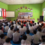 Cegah Penyalahgunaan Narkoba, Satbinmas Polres Pesawaran Edukasi Siswa SMPN 3