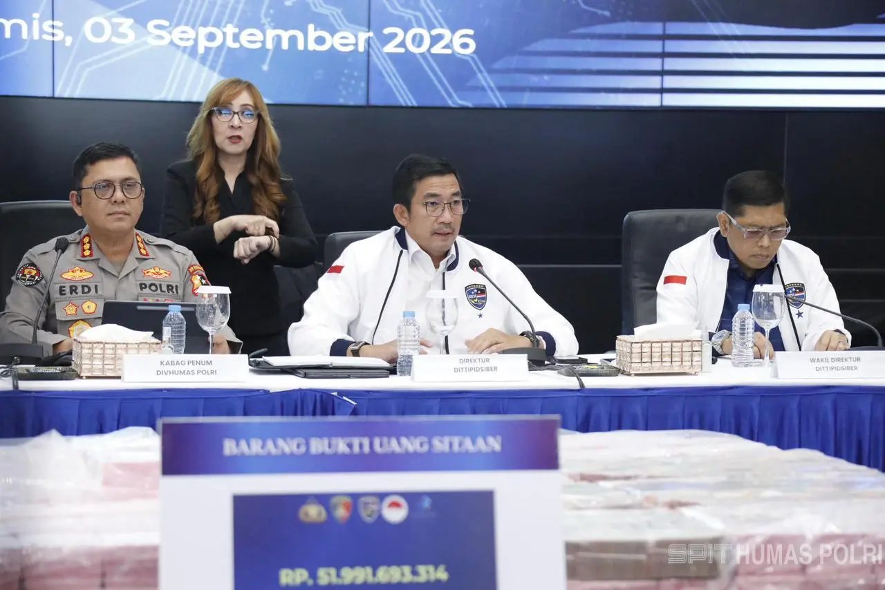 Dittipidsiber Polri Ungkap Judi Daring Manfaatkan AI untuk Hindari Pemblokiran dan Samarkan Dana