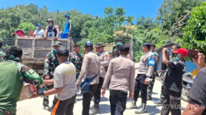 Dua Dump Truck Bawa Bantuan ke Nitunglea, Solidaritas untuk Korban Gempa Palue Terus Mengalir