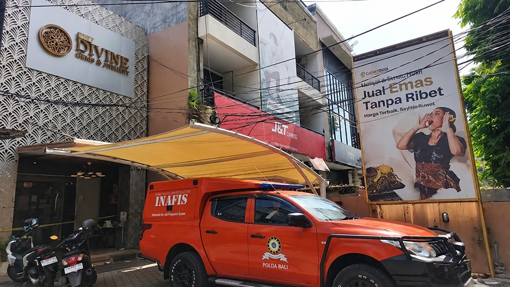 Dugaan Penipuan Rp8,8 Miliar, Polda Bali Temukan Alat Pelebur Emas di Toko Divine