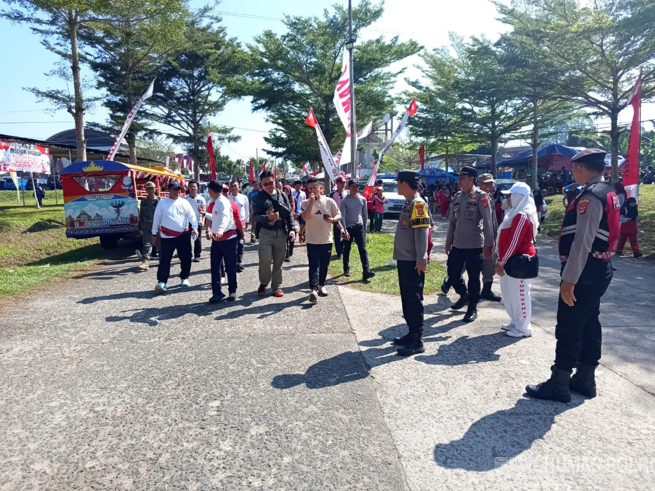 Festival Kreasi GTK 2026 Berlangsung Kondusif, Polsek Balik Bukit Intensifkan Pengamanan