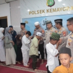 Doa Bersama dan Santunan, Polsek Kemayoran Hadir Berbagi Kebahagiaan Bersama Anak Yatim