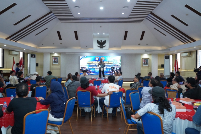 Kapolres Jakut Ajak Media dan Pegiat Medsos Bersama Jaga Keamanan Jakarta Utara