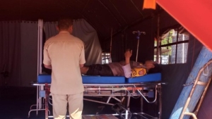 Kapolsek Kuwus Kecelakaan Saat Salurkan Bantuan untuk Korban Gempa NTT