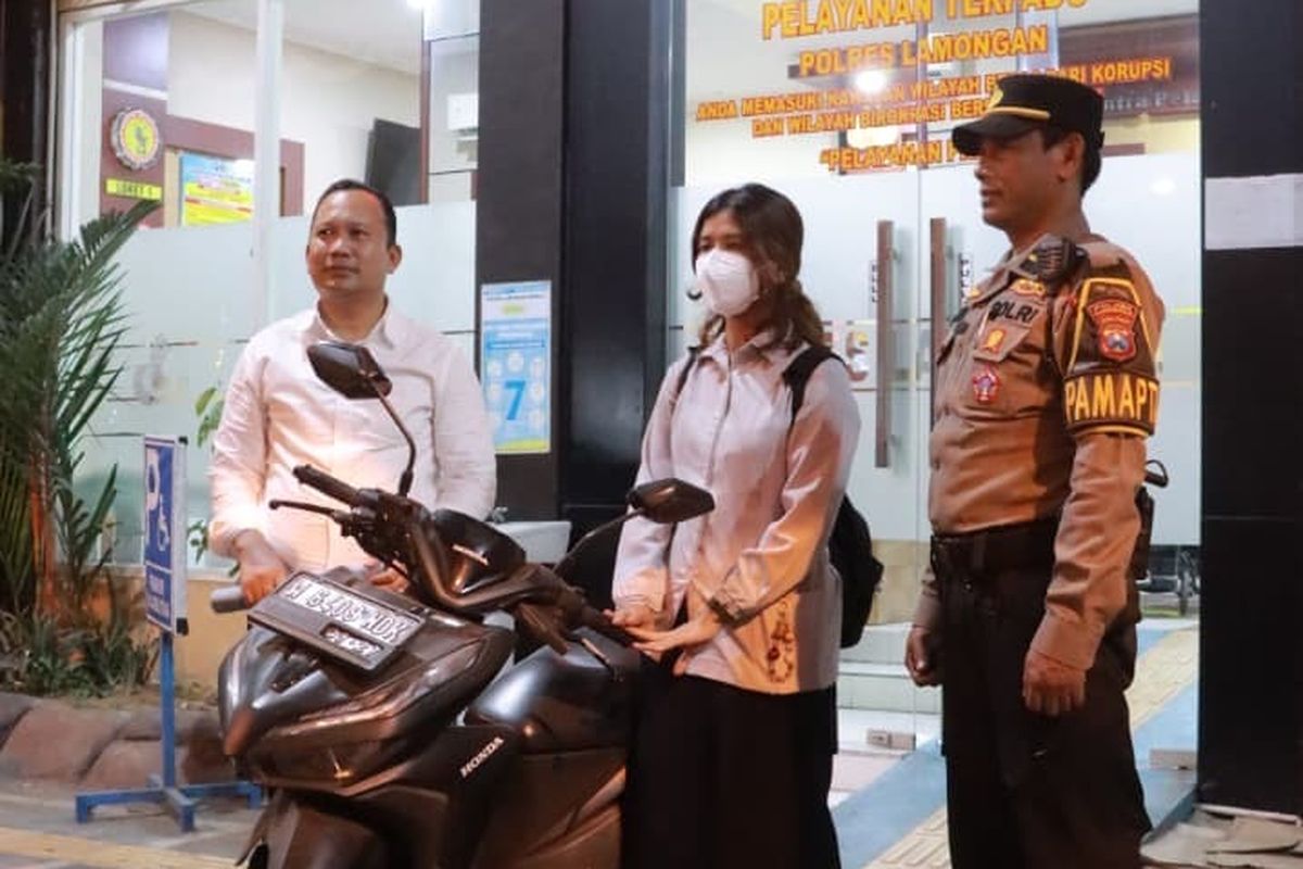 Lapor Polisi Kemalingan Motor, Warga Lamongan Baru Sadar Kendaraannya Tertinggal di Minimarket