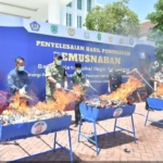 Pemkab Pasuruan dan Bea Cukai Musnahkan Barang Kena Cukai Ilegal Senilai Rp9,3 Miliar