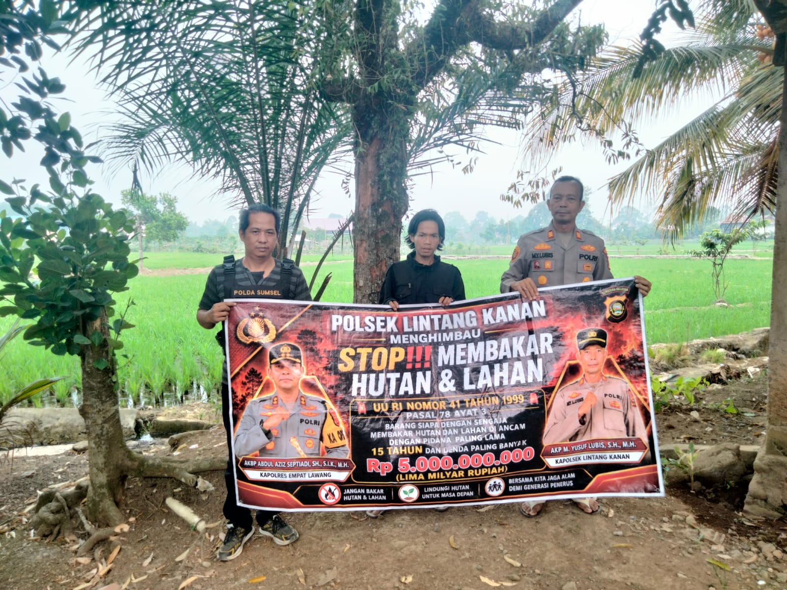 Perkuat Mitigasi Karhutla, Polda Sumsel Intensifkan Patroli dan Pemantauan di Sejumlah Daerah