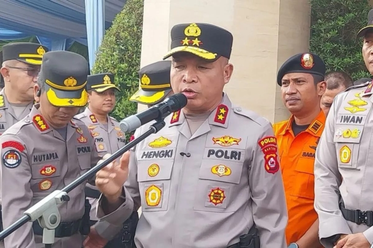 Polda Banten Kerahkan Tim Gabungan untuk Mencari Rombongan Jurnalis yang Hilang Kontak di Selat Sunda