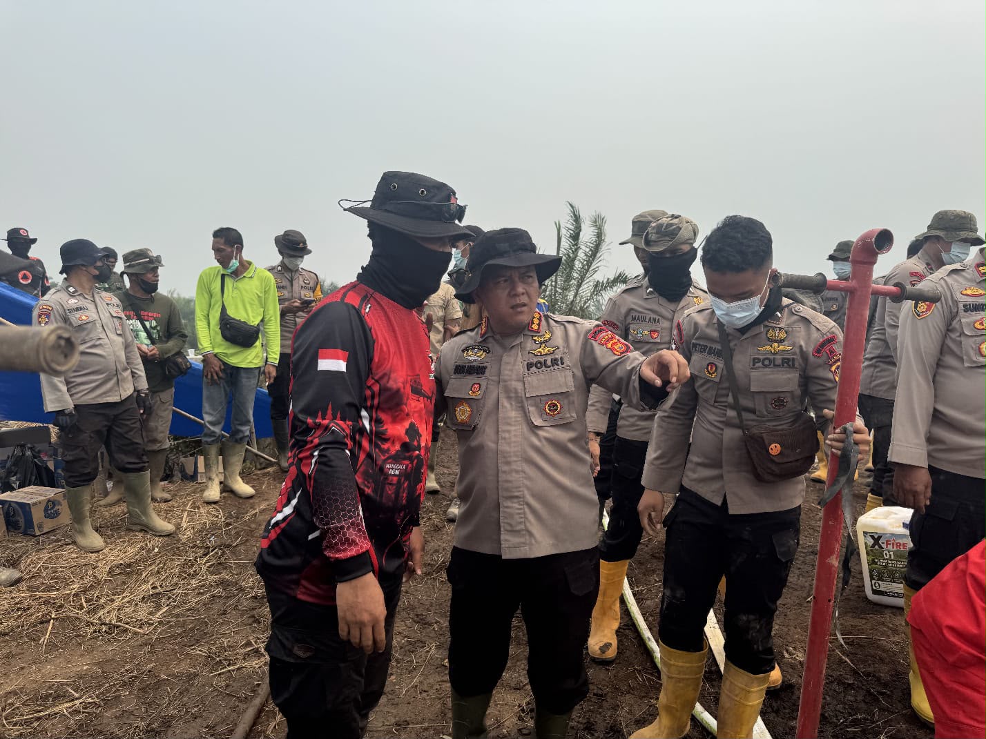 Polda Jambi Kerahkan 1.400 Liter Cairan X-Fire untuk Percepat Penanganan Karhutla di Taman Nasional Berbak