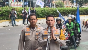 Polda Metro Jaya Apresiasi Penyampaian Aspirasi KBPBI dan KSPSI yang Tertib