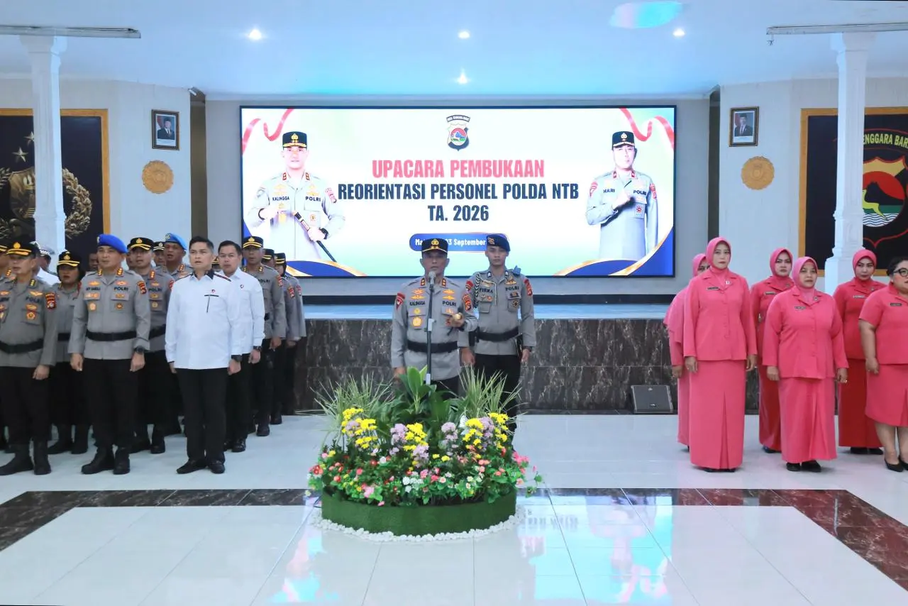 Polda NTB Gelar Pembinaan dan Reorientasi Tugas Personel, Perkuat Profesionalisme Anggota