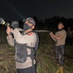 Sinergi Personel Gabungan Berhasil Padamkan Kebakaran Lahan 4 Hektare di Pemulutan Ogan Ilir