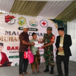 Koramil 02/Batuceper Gelar Bakti Sosial, Khitan Gratis hingga Makan Siang Bersama Warga