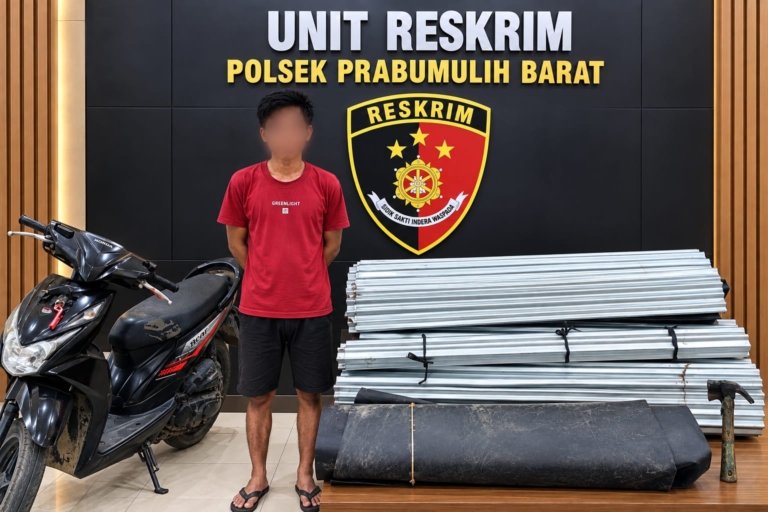 Polsek Prabumulih Barat Ungkap Percobaan Pencurian Aset Pertamina, Satu Terduga Pelaku Diamankan