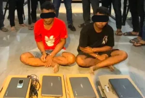 Polda NTB Ungkap Kasus Pencurian Komputer di SDN 2 Labulia, Dua Pria Diamankan dan Empat Chromebook Disita