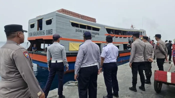 Antisipasi Aksi Unjuk Rasa, Polres Kepulauan Seribu Perketat Pengamanan Dermaga Penyeberangan