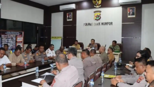 Aparat Gabungan Siap Amankan Festival Budaya Biak Melanesia 2026, 218 Polisi Disiagakan