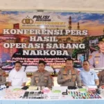 Operasi Sarang Narkoba Polda Sumsel Sasar 40 Titik, 81 Orang Diamankan dalam Sepekan