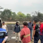 Gudang Diduga Penampungan BBM Ilegal di Desa Lorok Ogan Ilir Terbakar, Tiga Orang Alami Luka Bakar