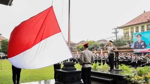 Kapolda Bali Pimpin Upacara Peringatan Hari Sumpah Pemuda Ke-98