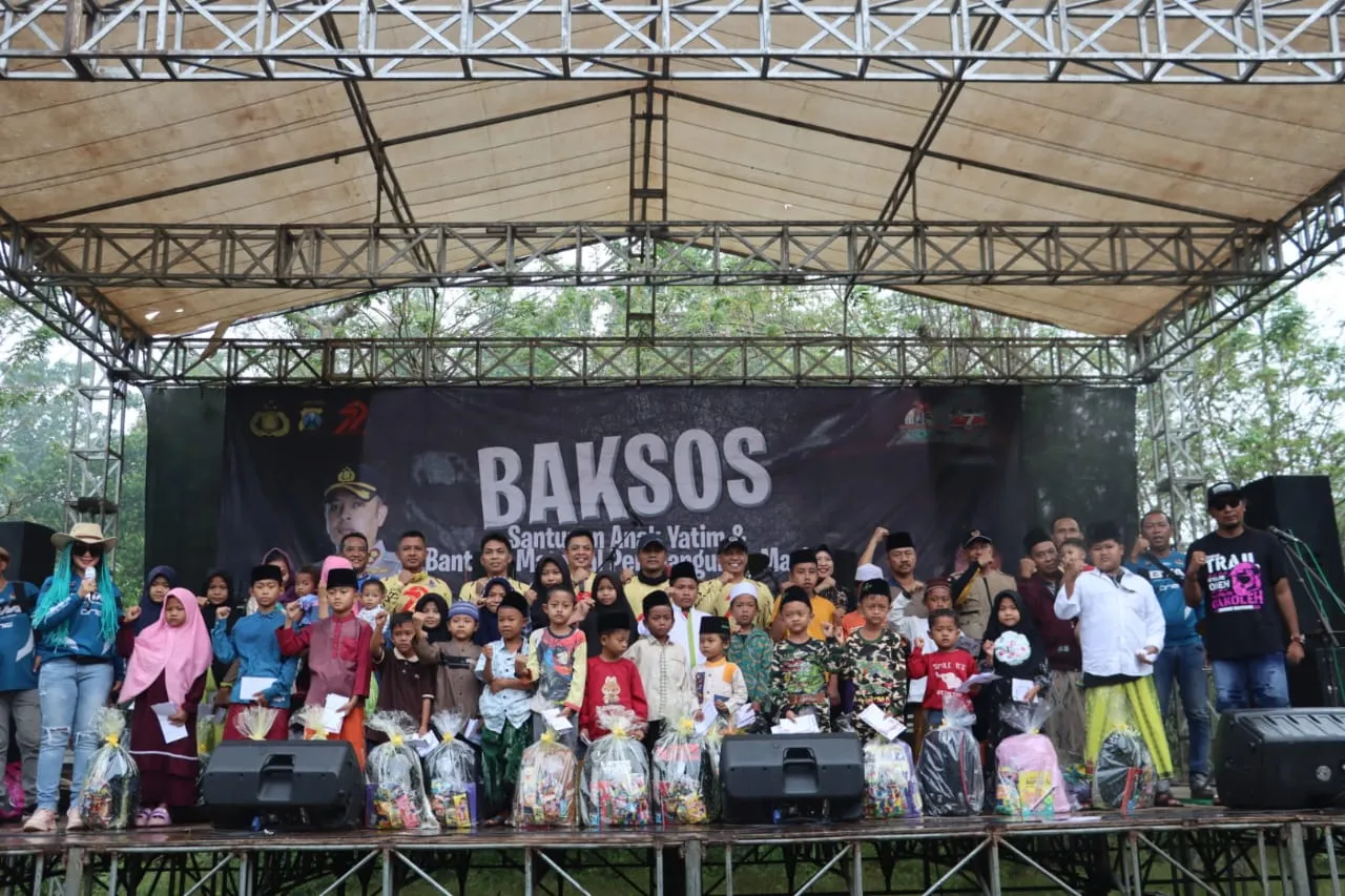 Kapolres Bangkalan Peringati HUT Bhayangkara ke-79 dengan Touring Trail dan Kegiatan Bakti Sosial
