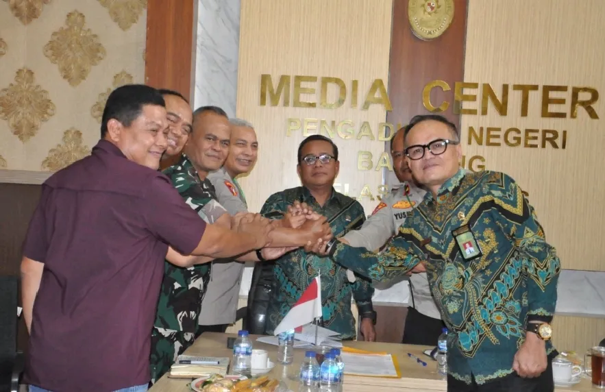 PN Bandung Gandeng TNI-Polri, Matangkan Strategi Pengamanan Eksekusi Putusan Pengadilan