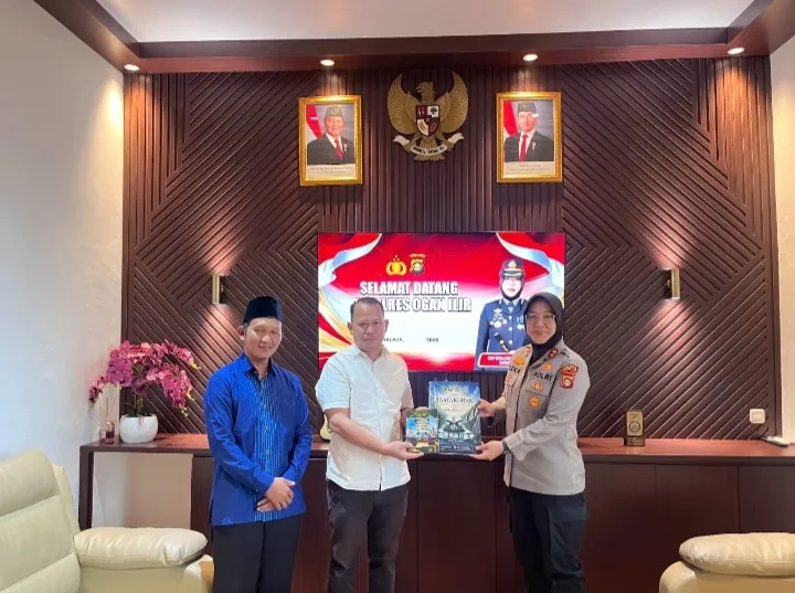 Perkuat Sinergi Polri dan Pemuda Masjid, Kapolres Ogan Ilir Jalin Silaturahmi dengan Ketua DPD BKPRMI