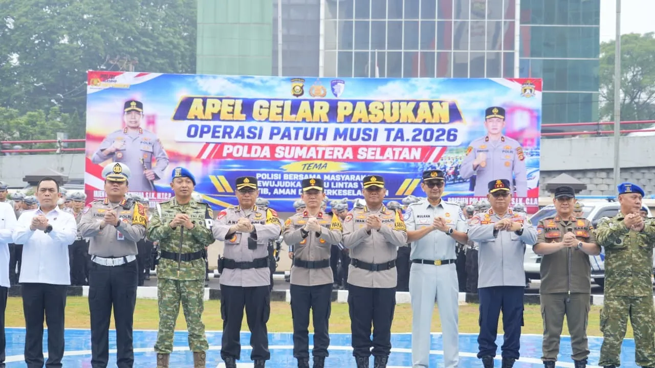 Polda Sumsel Gelar Operasi Patuh Musi 2026, Kedepankan Edukasi Humanis dan Disiplin Berlalu Lintas