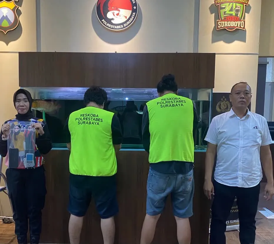 Polisi Bongkar Dugaan Peredaran Sabu di Surabaya, Dua Pria Diamankan di Peneleh