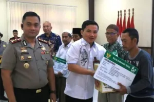 Polres Kudus Fasilitasi 548 Pekerja Rentan Dapatkan Jaminan Kesehatan JKN-KIS