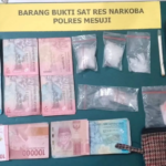 Polres Mesuji Bongkar Dugaan Jaringan Narkoba, Sita 230 Pil Ekstasi, Sabu 24,86 Gram dan Senjata Api Rakitan