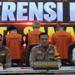 Polresta Samarinda Tetapkan Empat Tersangka Pencurian Kabel Telkom, Kerugian Ditaksir Capai Rp100 Juta