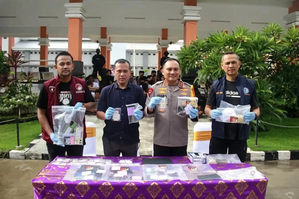 Penggeledahan Lapas Kerobokan, Polri dan BNN Temukan 10,36 Gram Sabu serta 5,5 Butir Ekstasi