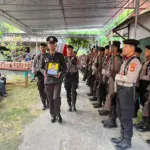 Polsek Godean Gelar Upacara Persemayaman dan Pemakaman Kedinasan Aiptu Nunung Hariyadi