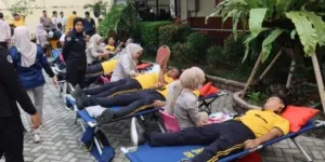 Polda Bengkulu dan Polres Jajaran Himpun 242 Kantong Darah dalam Peringatan HUT Humas Polri ke-75