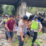 Truk Kontainer Terjun ke Jurang di Jembatan Yeh Bakung Tabanan, Kernet Meninggal Dunia