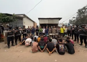 Polda Sumsel dan Polres Banyuasin Kembali Gelar Operasi Narkoba, 18 Orang Diamankan di Kenten Laut