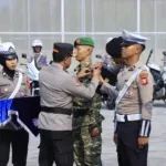 Wakapolda Maluku Utara Pimpin Apel Gelar Pasukan Operasi Patuh Kie Raha 2026