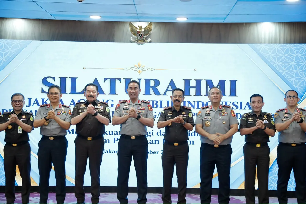 Temui Jaksa Agung ST Burhanuddin, Kapolri Suyudi Perkuat Sinergi Penegakan Hukum dari Pusat hingga Daerah