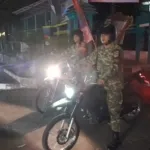Sinergi Babinsa dan Komduk, Patroli Malam Perketat di Titik Rawan