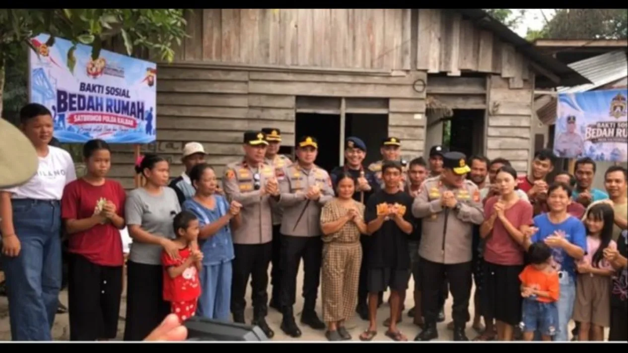 Polda Kalbar Gelar Pengobatan Gratis dan Bedah Rumah, Wujud Kepedulian terhadap Masyarakat