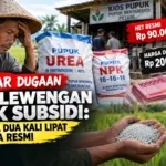 Bongkar Dugaan Penyelewengan Pupuk Subsidi: Dijual Ritel Dua Kali Lipat dari Harga Resmi