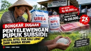 Bongkar Dugaan Penyelewengan Pupuk Subsidi: Dijual Ritel Dua Kali Lipat dari Harga Resmi