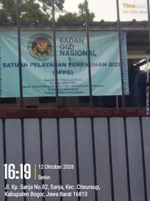 Diduga Limbah Dapur MBG SPPG di Citeureup Mengalir ke Got Warga, Pengelola Diminta Beri Penjelasan