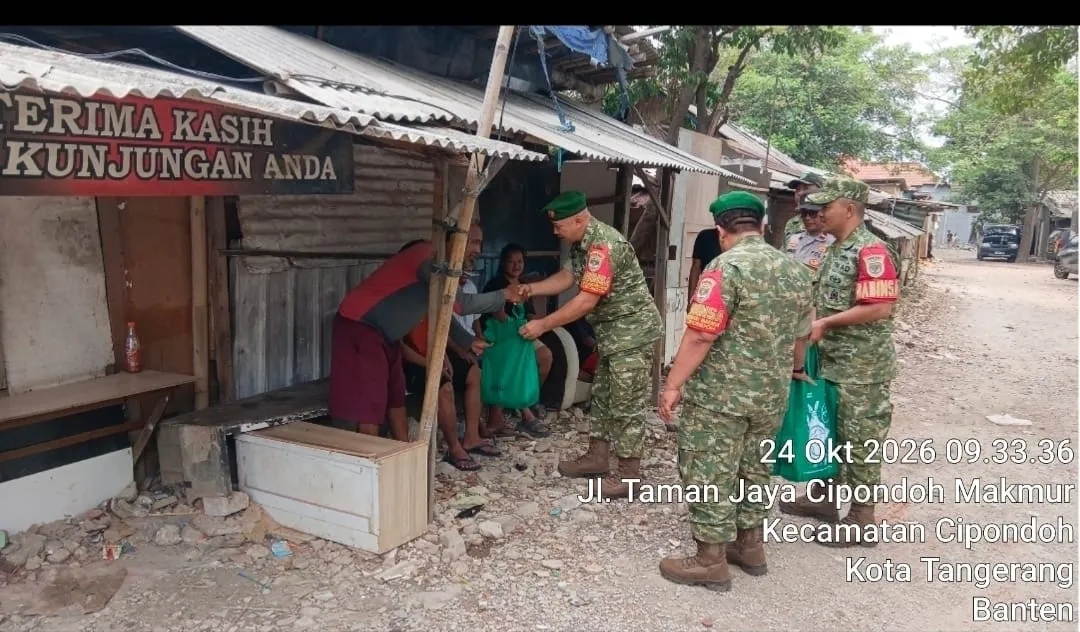 Patroli/Siskamling, Babinsa Pulogadung Pastikan Jatinegara Kaum Kondusif